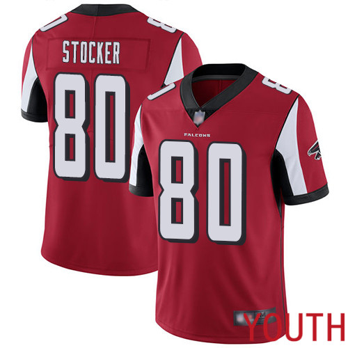 Atlanta Falcons Limited Red Youth Luke Stocker Home Jersey NFL Football #80 Vapor Untouchable
